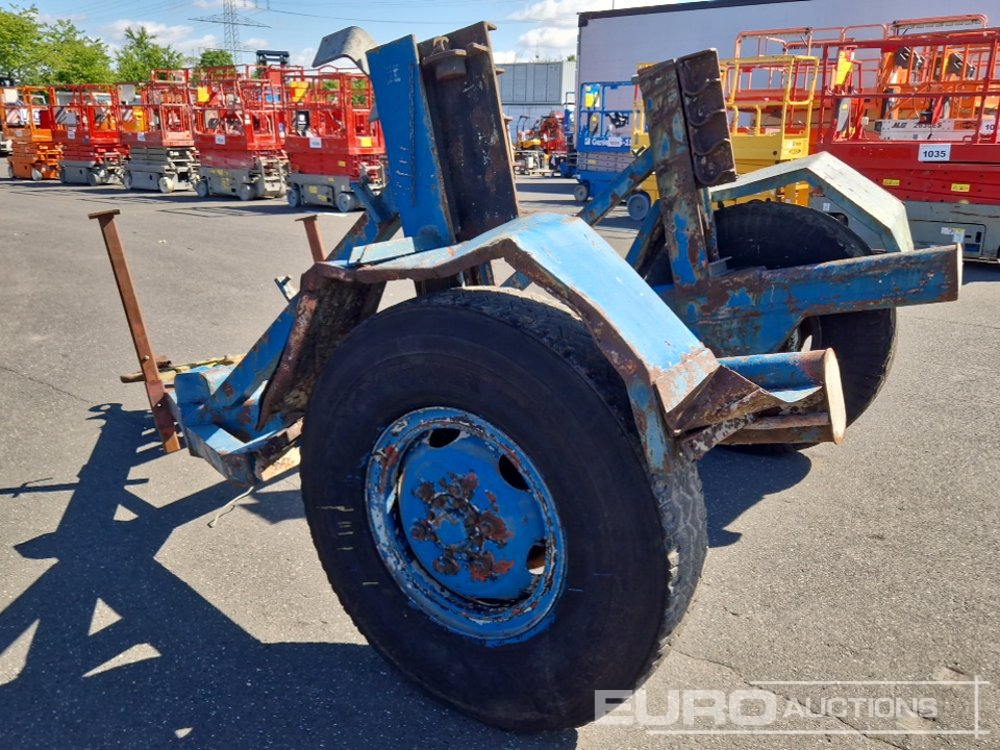 Single Axle Cable Reel Trailer - Remorque porte-touret: photos 2 Single Axle Cable Reel Trailer - Remorque porte-touret: photos 2