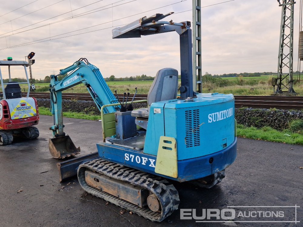 Sumitomo S70FX3 - Mini pelle: photos 3 Sumitomo S70FX3 - Mini pelle: photos 3