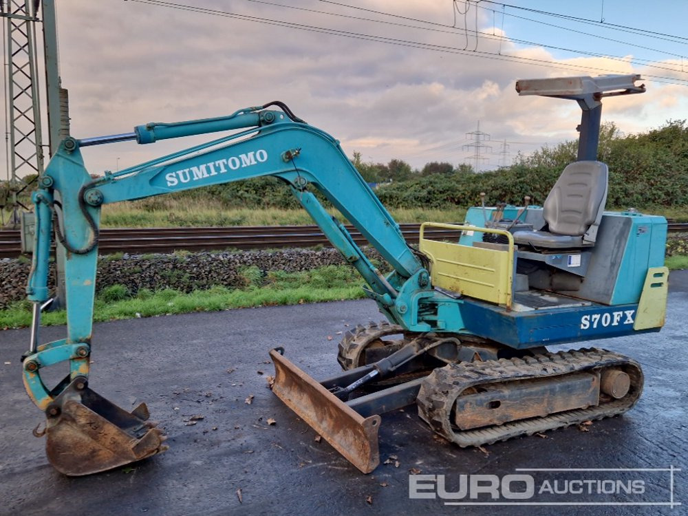 Sumitomo S70FX3 - Mini pelle: photos 1 Sumitomo S70FX3 - Mini pelle: photos 1
