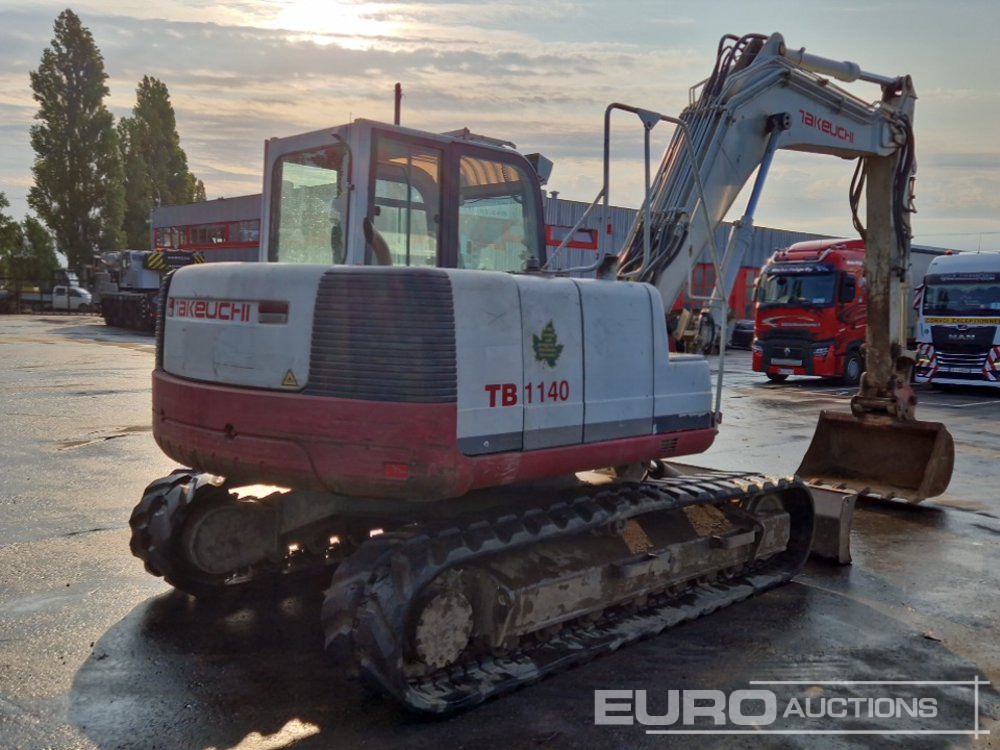 Takeuchi TB1140 - Pelle sur chenille: photos 5 Takeuchi TB1140 - Pelle sur chenille: photos 5