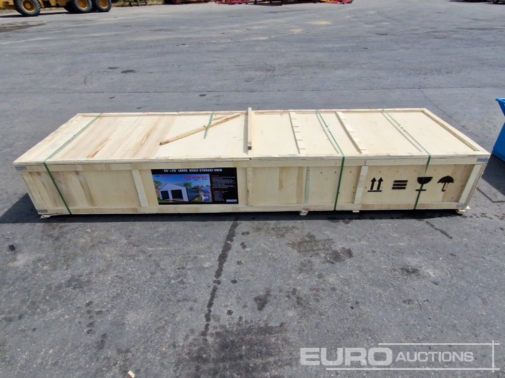 Unused 2025 45’x25’x14’76" Large Scale Storage Shed - Conteneur comme habitat: photos 1 Unused 2025 45’x25’x14’76" Large Scale Storage Shed - Conteneur comme habitat: photos 1