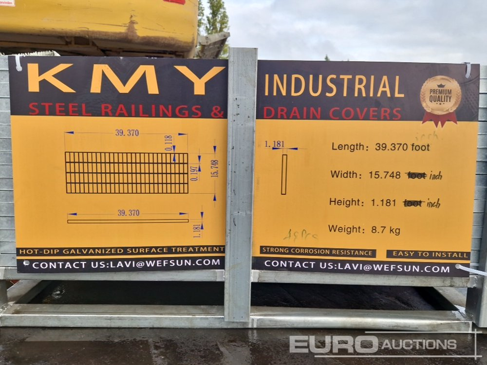 Unused 2025 KMY Industrial 39.37x15.748x1.181" - Matériel de chantier: photos 5 Unused 2025 KMY Industrial 39.37x15.748x1.181" - Matériel de chantier: photos 5