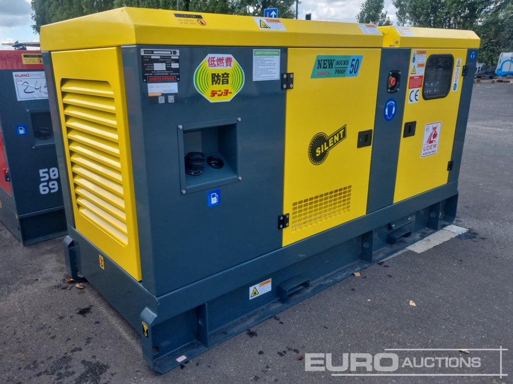 Unused Ashita Power AG3-50E - Groupe électrogène: photos 1 Unused Ashita Power AG3-50E - Groupe électrogène: photos 1