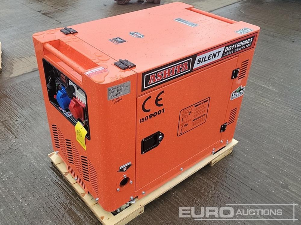 Unused Ashita Power DG11000SE3 - Groupe électrogène: photos 1 Unused Ashita Power DG11000SE3 - Groupe électrogène: photos 1