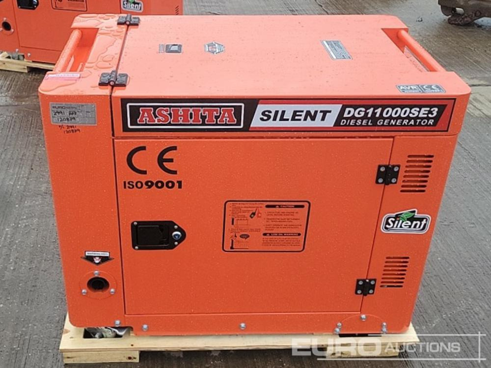 Unused Ashita Power DG11000SE3 - Groupe électrogène: photos 2 Unused Ashita Power DG11000SE3 - Groupe électrogène: photos 2