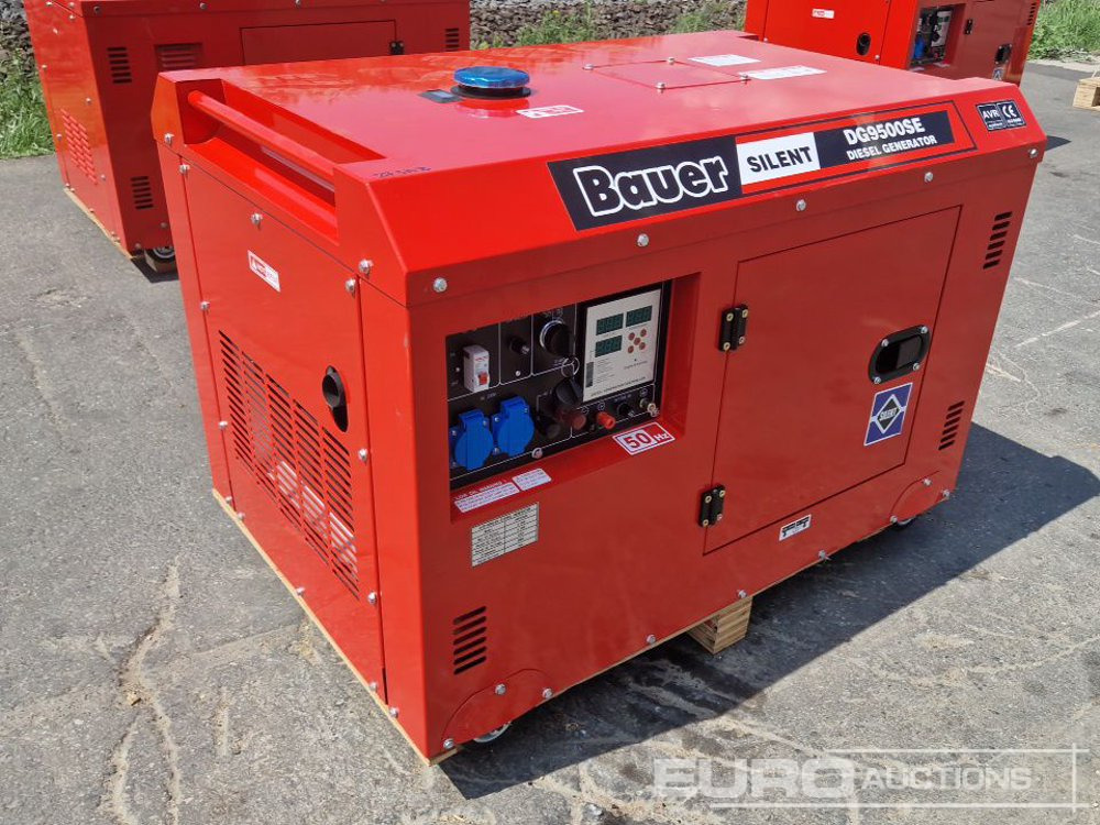 Unused Bauer DG9500SE - Groupe électrogène: photos 4 Unused Bauer DG9500SE - Groupe électrogène: photos 4