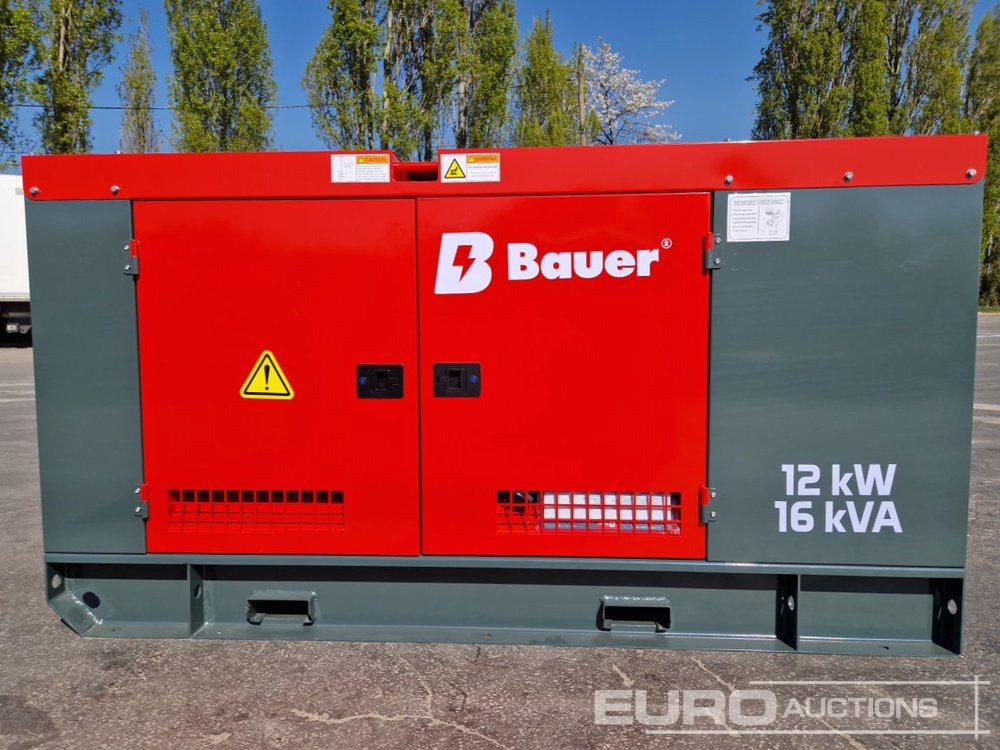 Unused Bauer GFS-12KW - Groupe électrogène: photos 2 Unused Bauer GFS-12KW - Groupe électrogène: photos 2