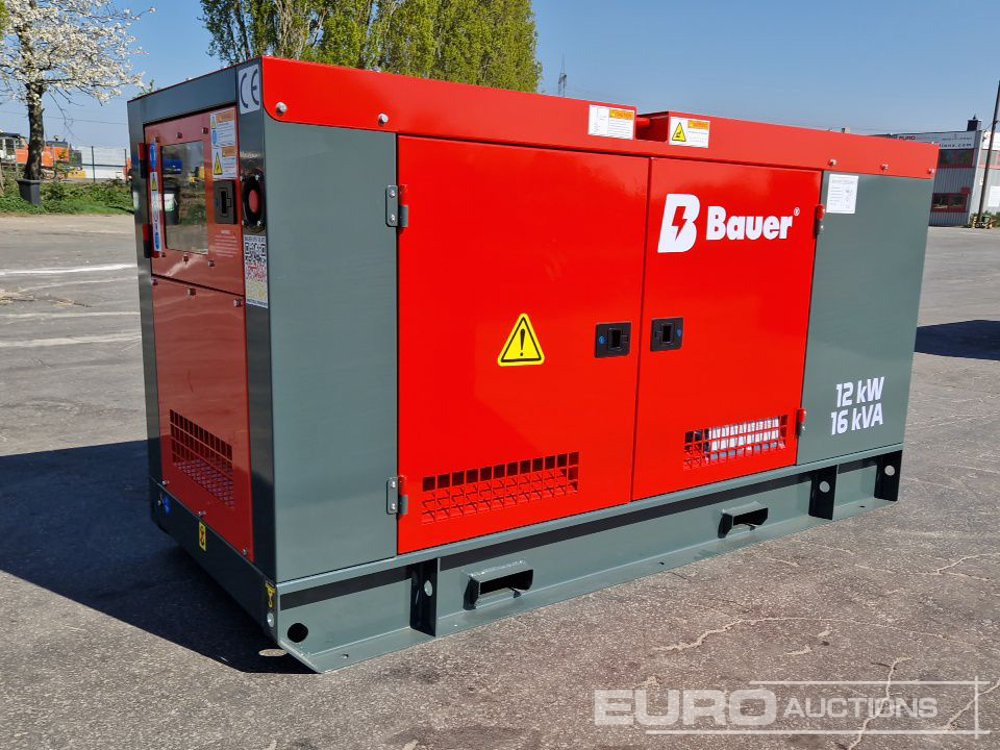 Unused Bauer GFS-12KW - Groupe électrogène: photos 1 Unused Bauer GFS-12KW - Groupe électrogène: photos 1