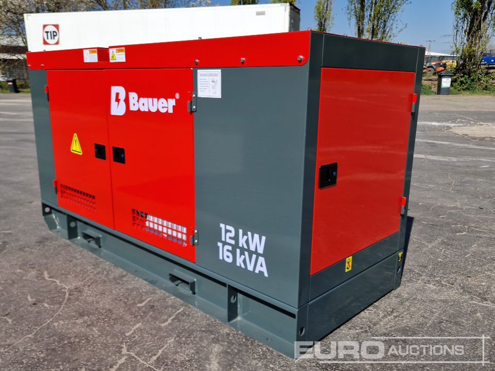 Unused Bauer GFS-12KW - Groupe électrogène: photos 3 Unused Bauer GFS-12KW - Groupe électrogène: photos 3