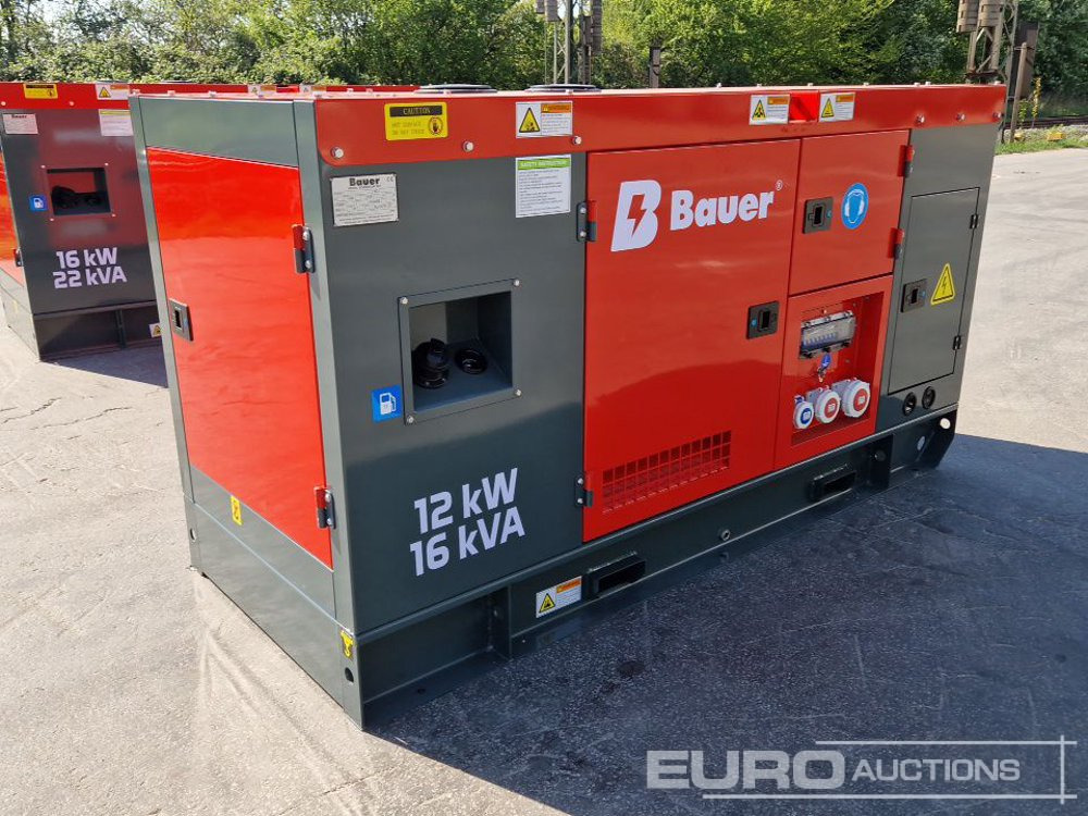 Unused Bauer GFS-12KW - Groupe électrogène: photos 4 Unused Bauer GFS-12KW - Groupe électrogène: photos 4