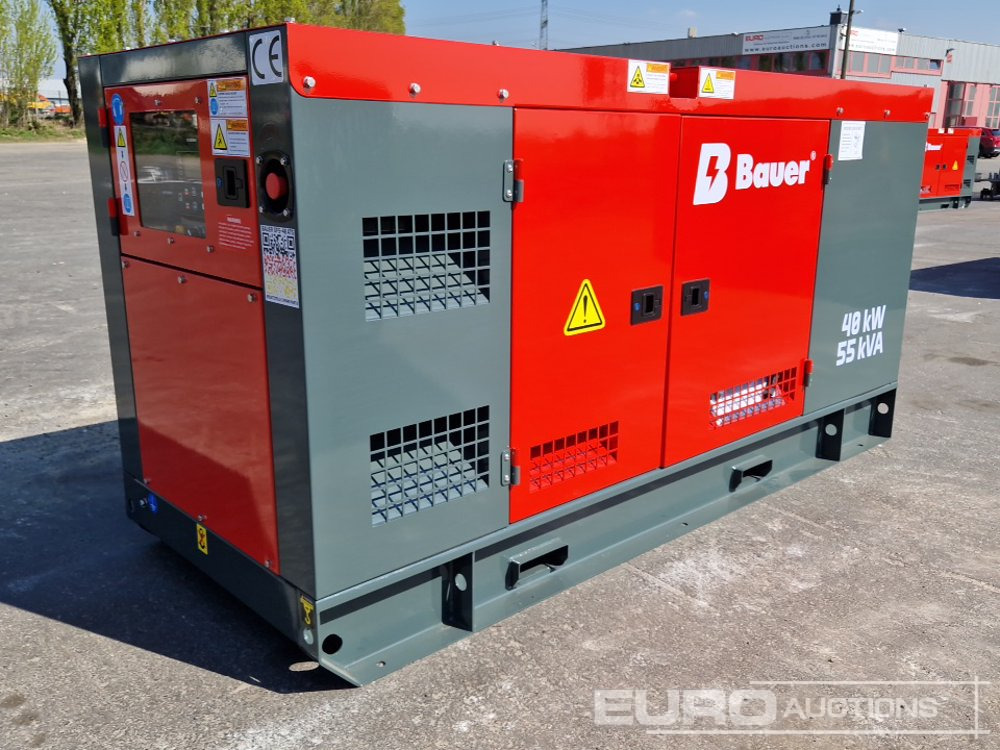 Unused Bauer GFS-40KW - Groupe électrogène: photos 1 Unused Bauer GFS-40KW - Groupe électrogène: photos 1