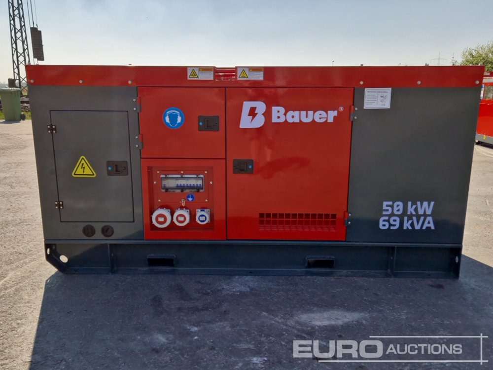 Unused Bauer GFS-50KW - Groupe électrogène: photos 2 Unused Bauer GFS-50KW - Groupe électrogène: photos 2