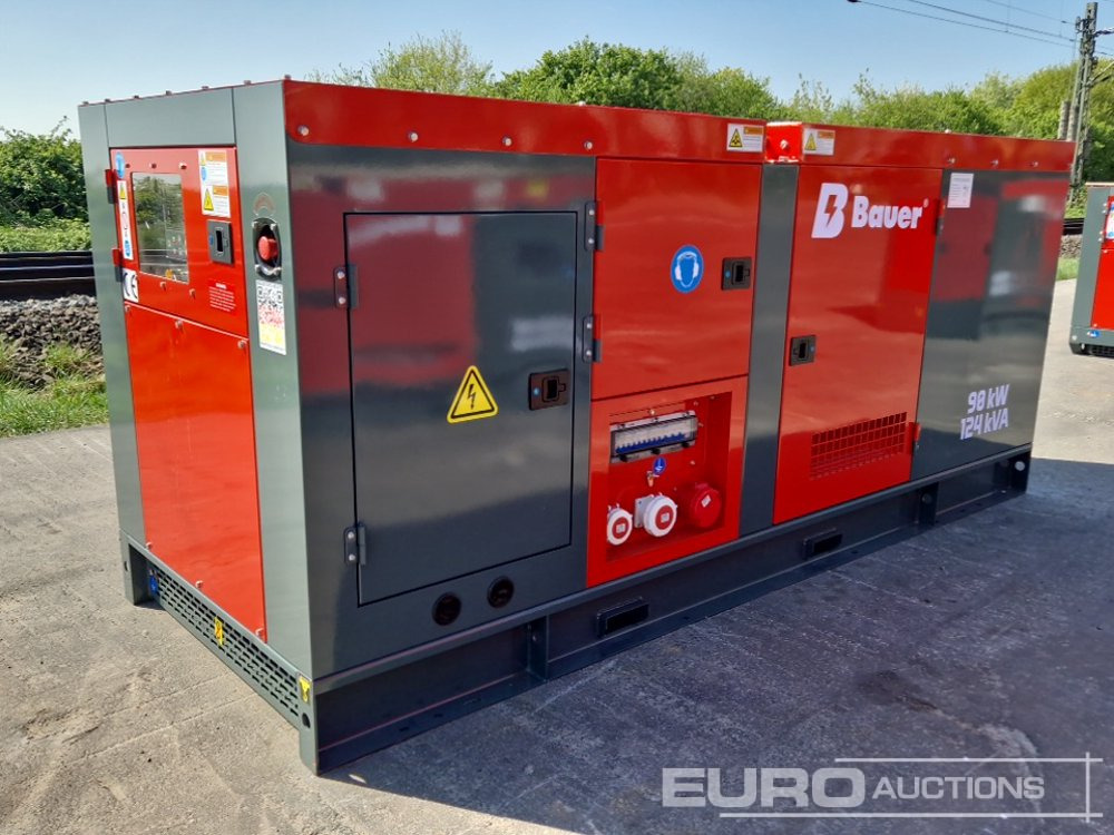Unused Bauer GFS-90KW - Groupe électrogène: photos 1 Unused Bauer GFS-90KW - Groupe électrogène: photos 1