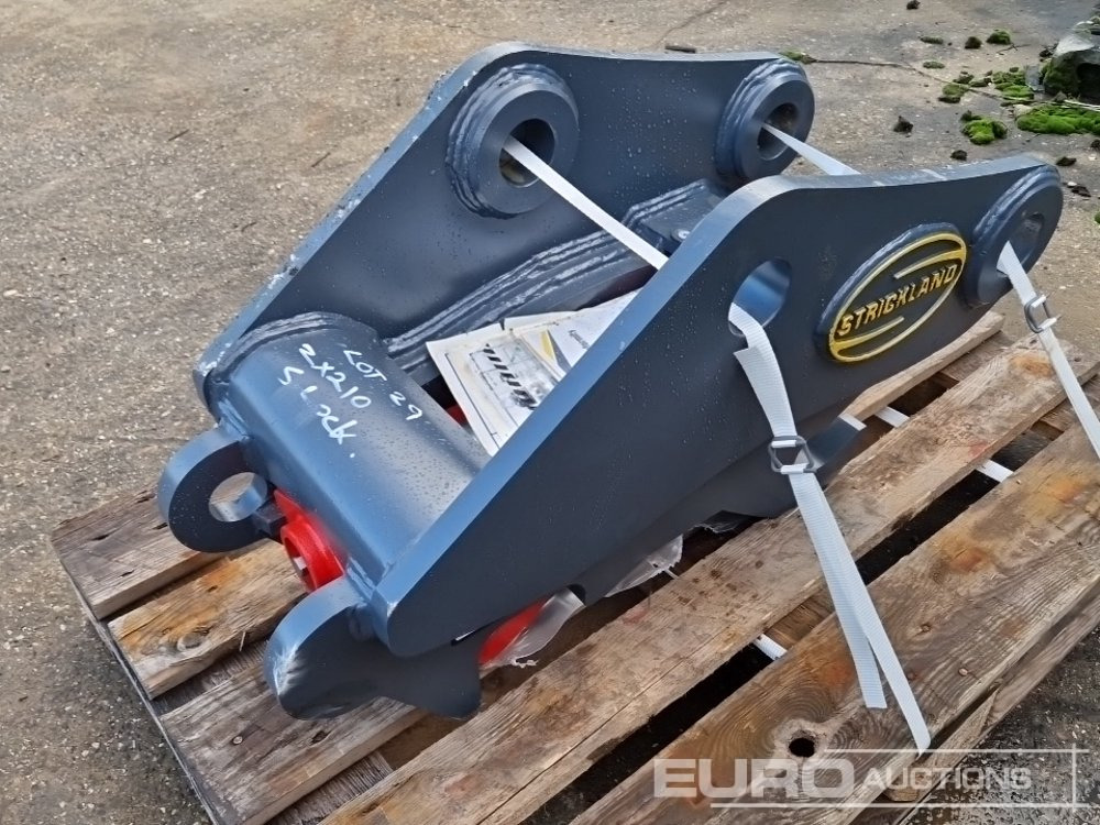 Unused Strickland S-Lock Coupler to suit Hitachi ZX130 - Attache rapide: photos 1 Unused Strickland S-Lock Coupler to suit Hitachi ZX130 - Attache rapide: photos 1
