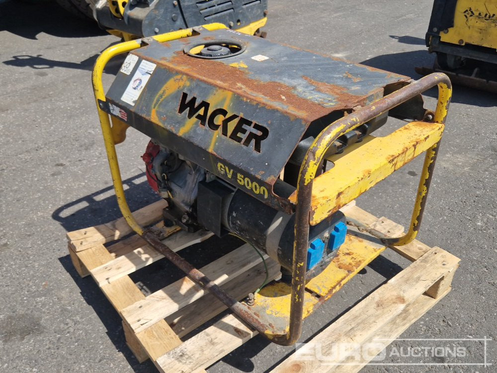 Wacker Neuson GV5000A - Groupe électrogène: photos 4 Wacker Neuson GV5000A - Groupe électrogène: photos 4