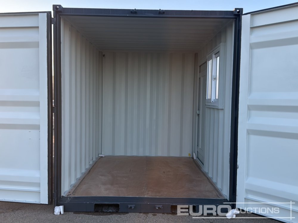 Conteneur maritime 10' Container, One Side Multi-Door, Side Door, Window / Contenedor: photos 7