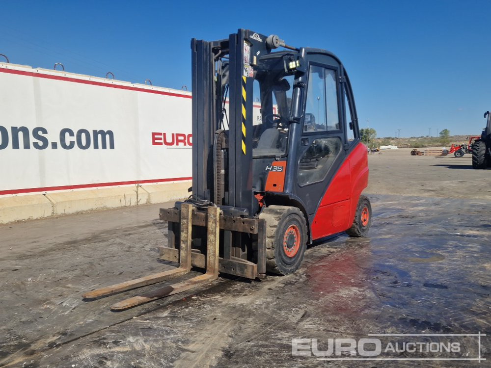 2003 Linde H35D - Chariot élévateur: photos 1 2003 Linde H35D - Chariot élévateur: photos 1