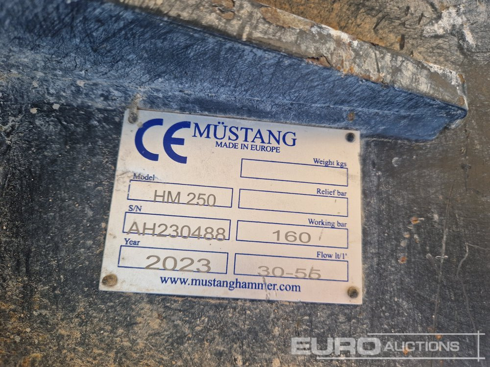 2023 Mustang HM250 - Marteau hydraulique: photos 5 2023 Mustang HM250 - Marteau hydraulique: photos 5