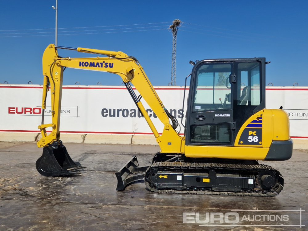 Komatsu PC56-7 - Mini pelle: photos 2 Komatsu PC56-7 - Mini pelle: photos 2