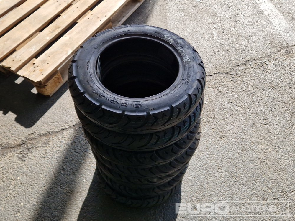 Pallet of 3.50-10 Tyres (8 of) - Pneu: photos 2 Pallet of 3.50-10 Tyres (8 of) - Pneu: photos 2