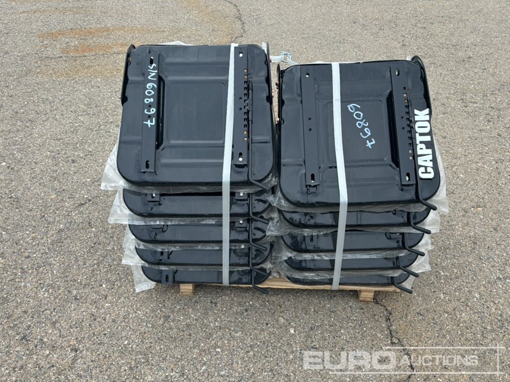 Unused 2025 Captok Equipment Seats (10 of) / Asientos - Pièces de rechange pour Pelle: photos 2 Unused 2025 Captok Equipment Seats (10 of) / Asientos - Pièces de rechange pour Pelle: photos 2