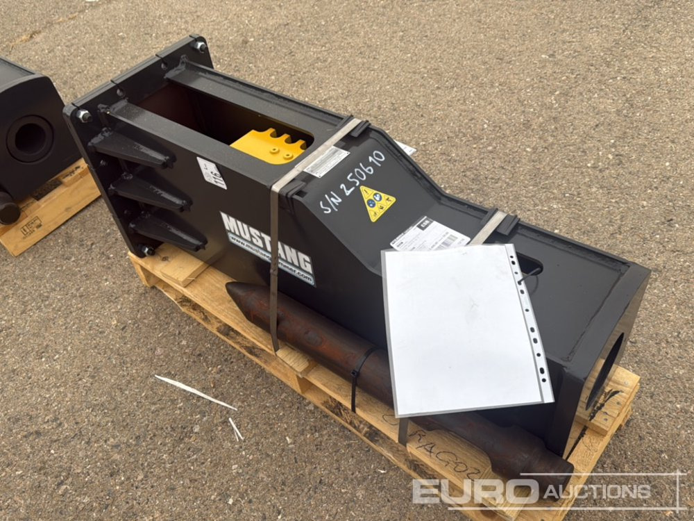 Unused 2025 Mustang GRP150D - Marteau hydraulique: photos 4 Unused 2025 Mustang GRP150D - Marteau hydraulique: photos 4