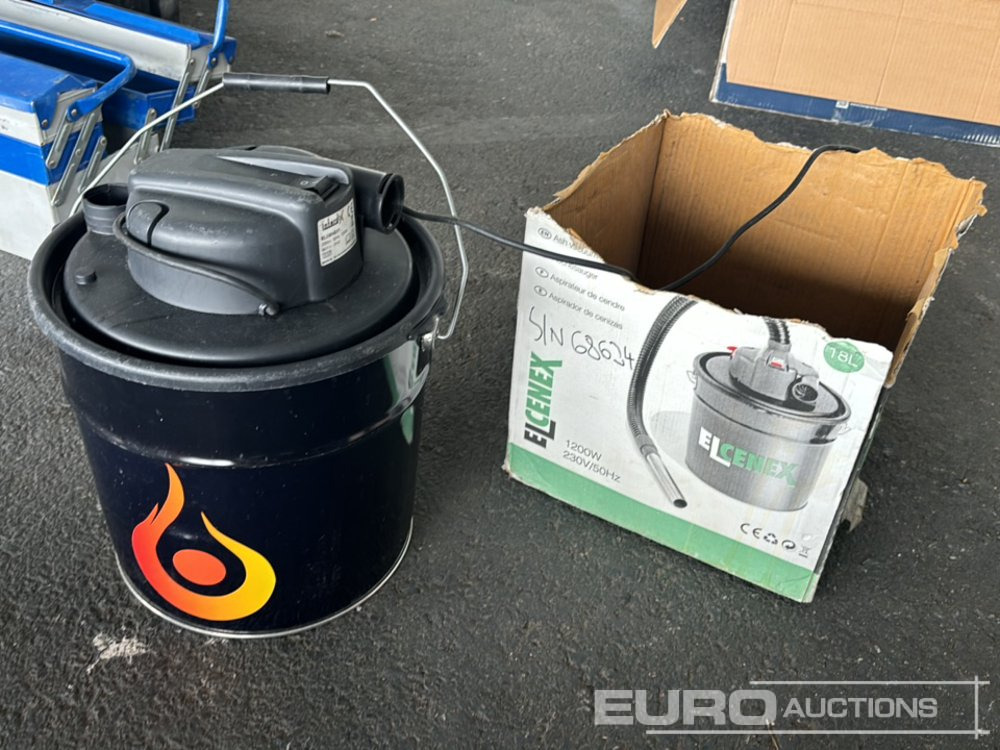 Matériel de chantier Unused Karcher WD3 Vacuum Cleaner, Elcenex Ash Vacuum Cleaner 18L / Aspirador, Aspirador Cenizas (Incomplete): photos 9