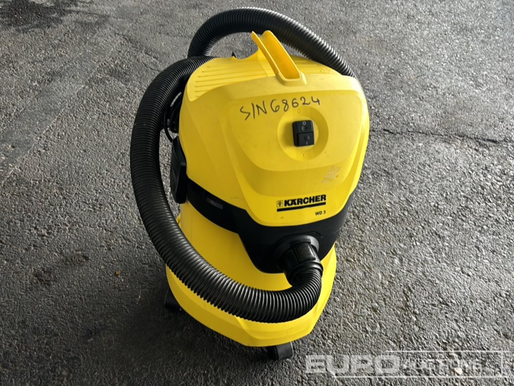 Unused Karcher WD3 Vacuum Cleaner, Elcenex Ash Vacuum Cleaner 18L / Aspirador, Aspirador Cenizas (Incomplete) - Matériel de chantier: photos 3 Unused Karcher WD3 Vacuum Cleaner, Elcenex Ash Vacuum Cleaner 18L / Aspirador, Aspirador Cenizas (Incomplete) - Matériel de chantier: photos 3