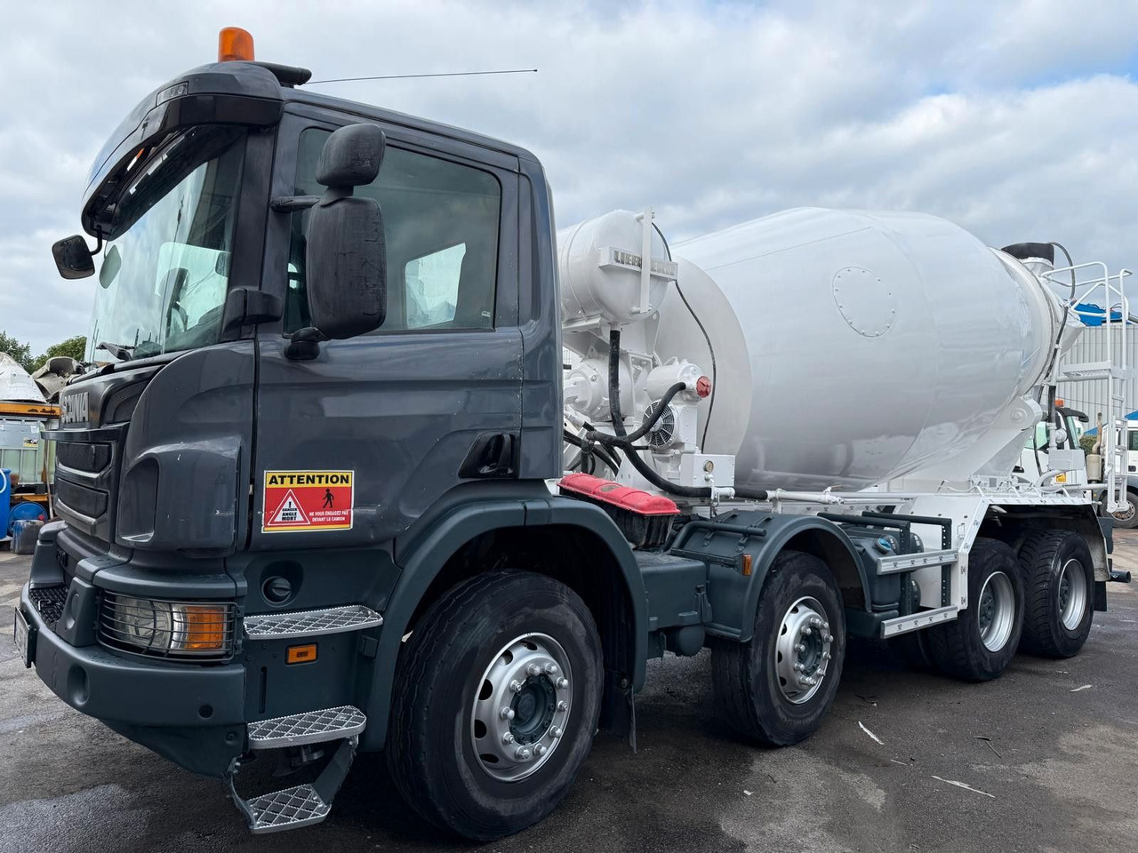 Scania P410 - Camion malaxeur: photos 1 Scania P410 - Camion malaxeur: photos 1