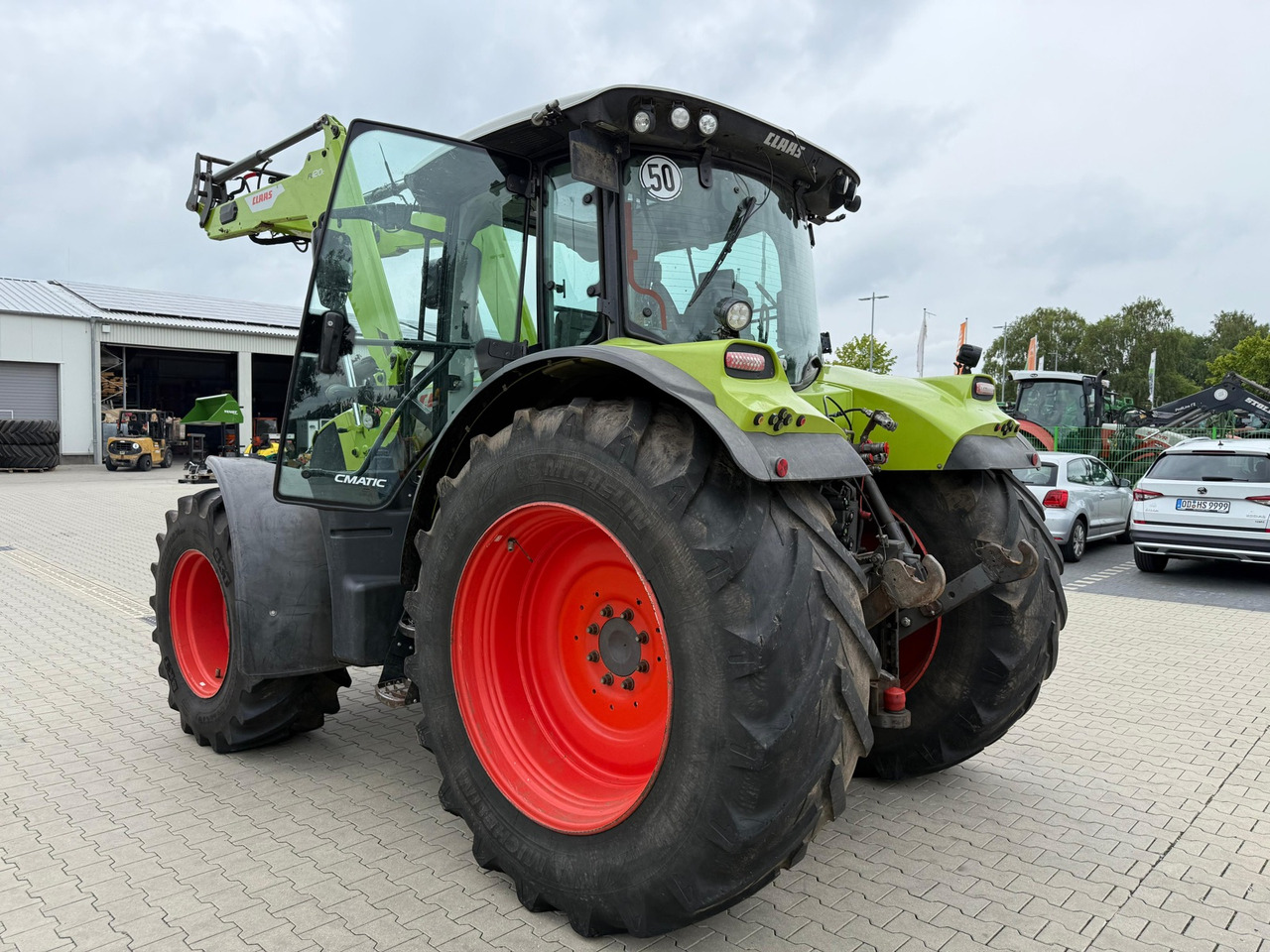 Claas Arion 650 C-Matic - Tracteur agricole: photos 5 Claas Arion 650 C-Matic - Tracteur agricole: photos 5