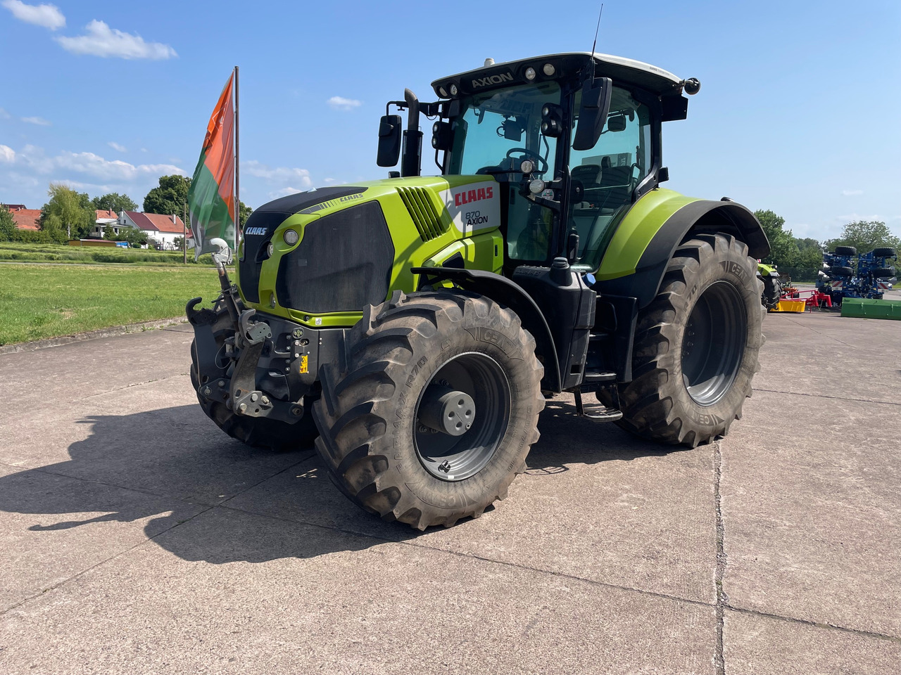 Claas Axion 870 CMATIC - Tracteur agricole: photos 1 Claas Axion 870 CMATIC - Tracteur agricole: photos 1