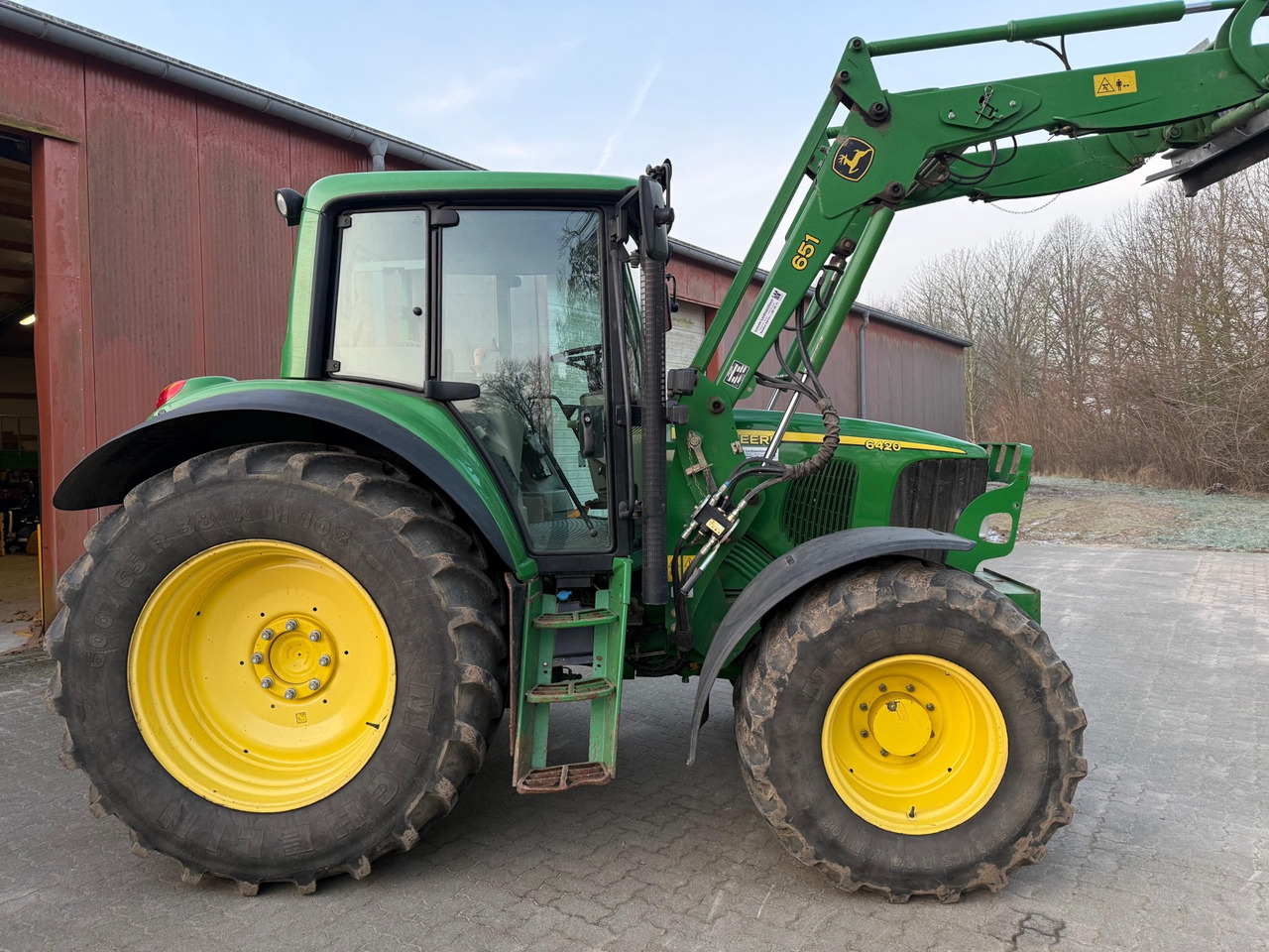 John Deere 6420 - Tracteur agricole: photos 4 John Deere 6420 - Tracteur agricole: photos 4