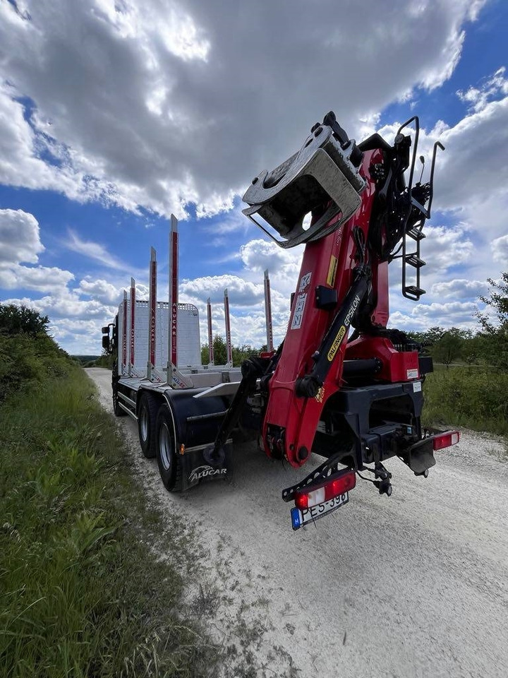 Grue auxiliaire pour Camion Renault Kerax 6x4: photos 6