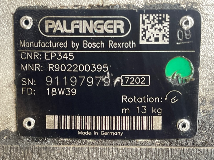REXROTH PALFINGER HYDRALIC PUMP EP345 - Hydraulique pour Camion: photos 3 REXROTH PALFINGER HYDRALIC PUMP EP345 - Hydraulique pour Camion: photos 3