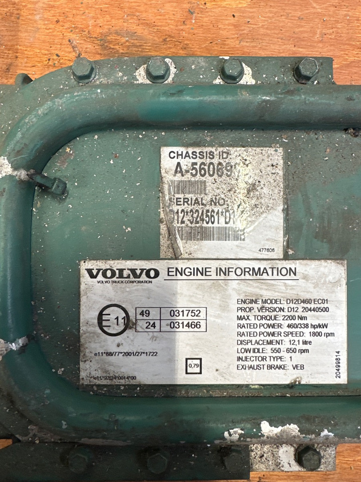 VOLVO ECU 3161962 P09 - Bloc de gestion pour Camion: photos 3 VOLVO ECU 3161962 P09 - Bloc de gestion pour Camion: photos 3