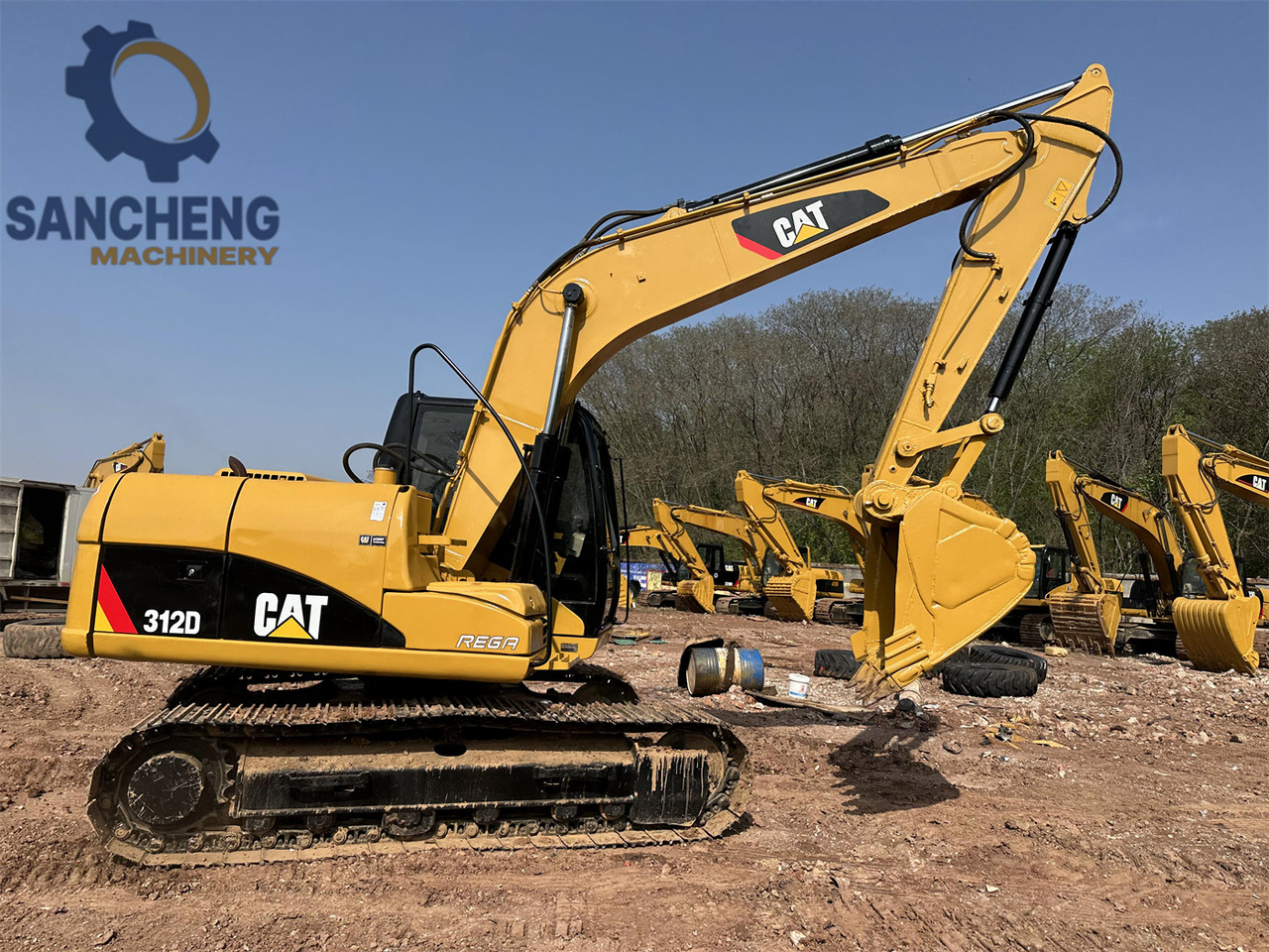 CAT 312D - Pelle sur chenille: photos 1 CAT 312D - Pelle sur chenille: photos 1