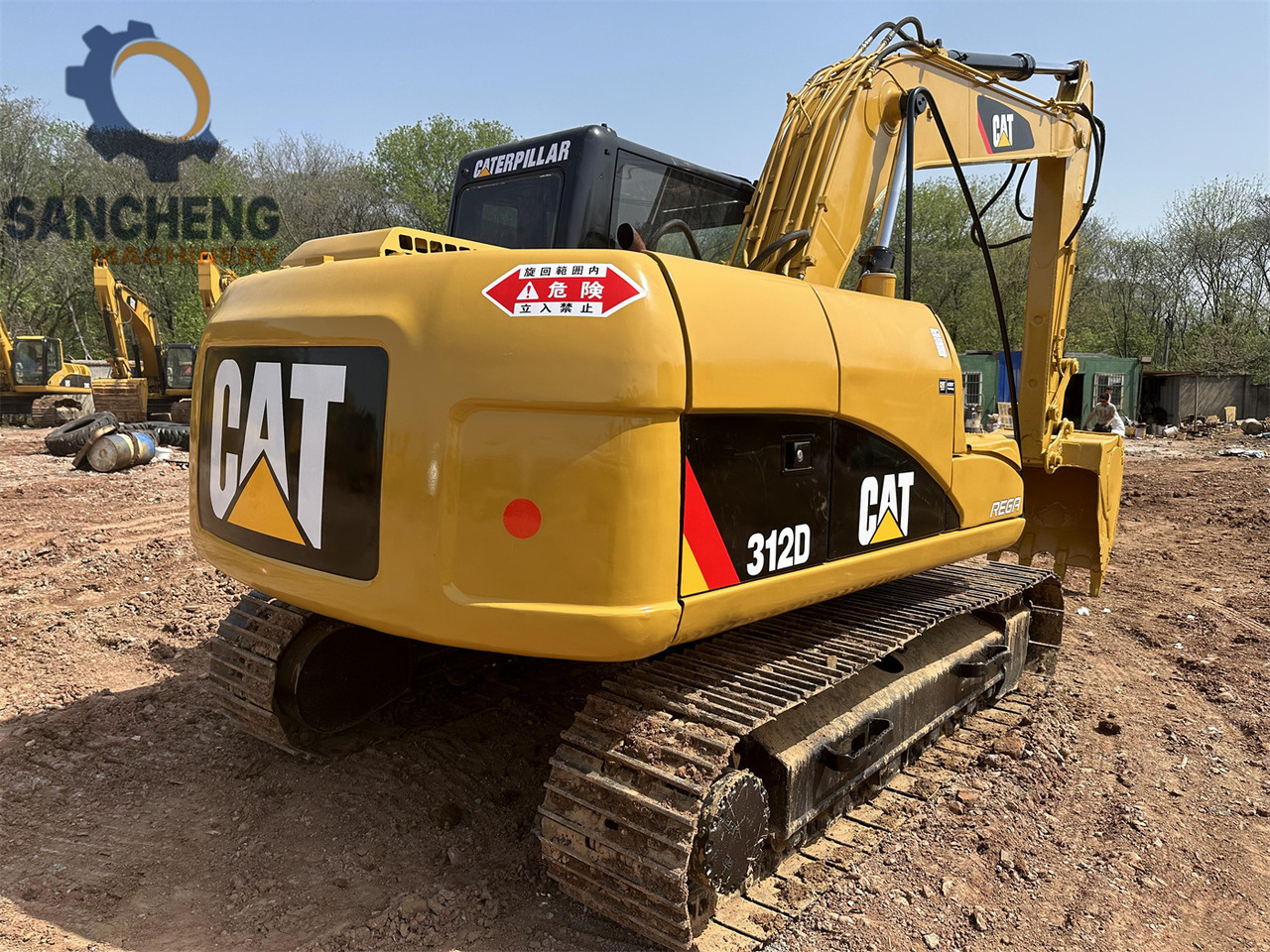 CAT 312D - Pelle sur chenille: photos 3 CAT 312D - Pelle sur chenille: photos 3