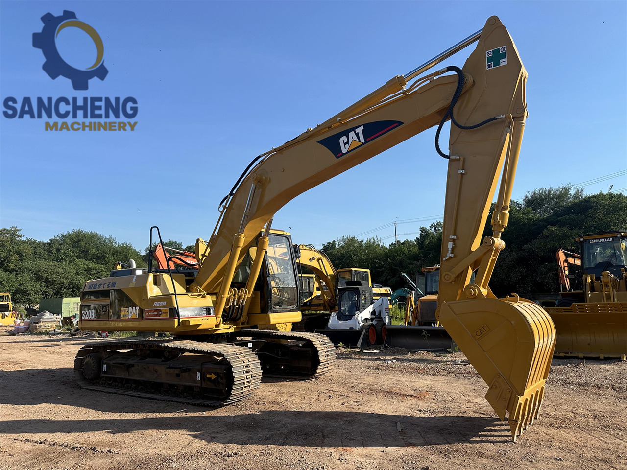 CATERPILLAR 320B - Pelle sur chenille: photos 2 CATERPILLAR 320B - Pelle sur chenille: photos 2