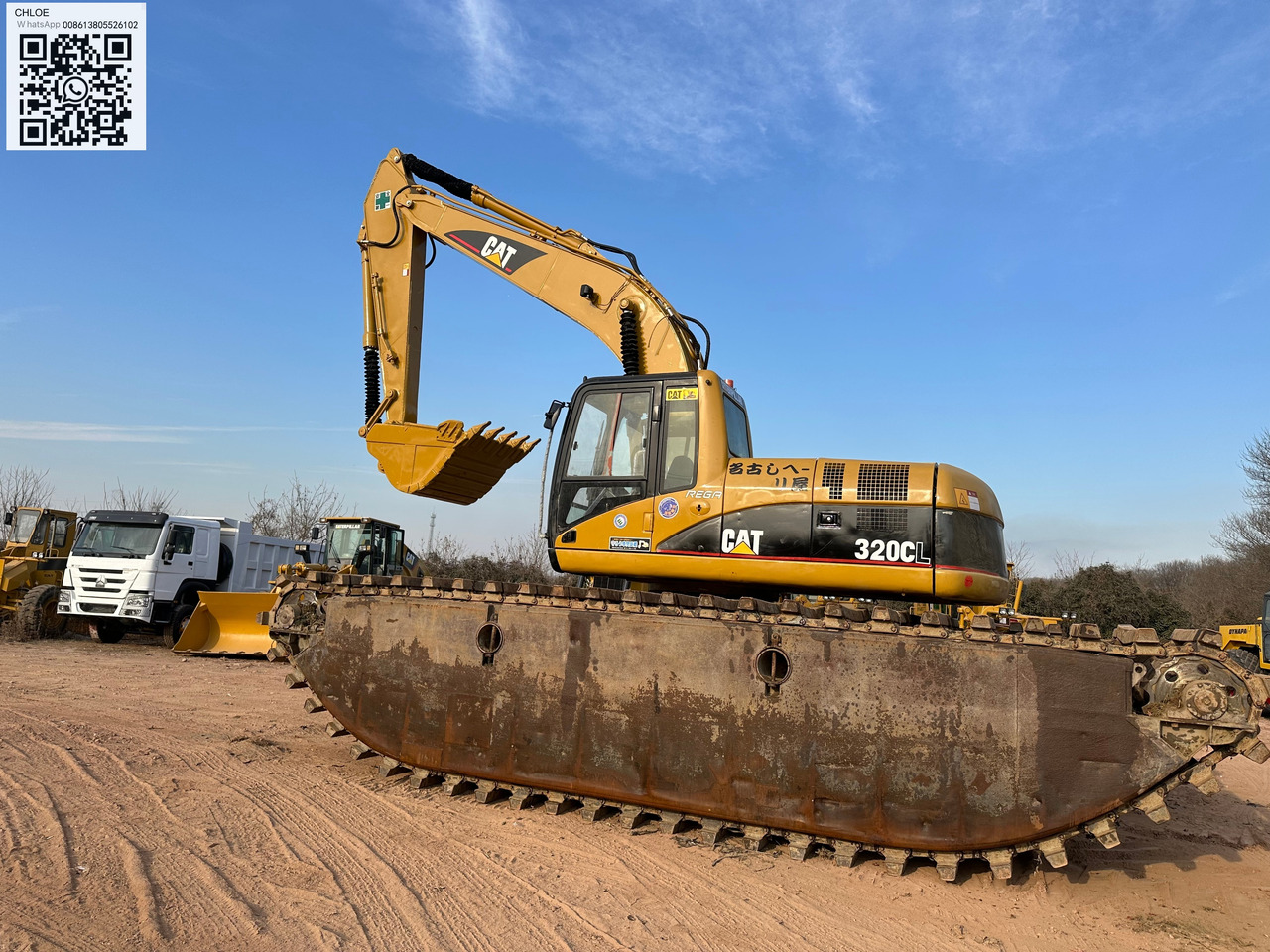 Excavatrice amphibie CATERPILLAR 320CL: photos 1