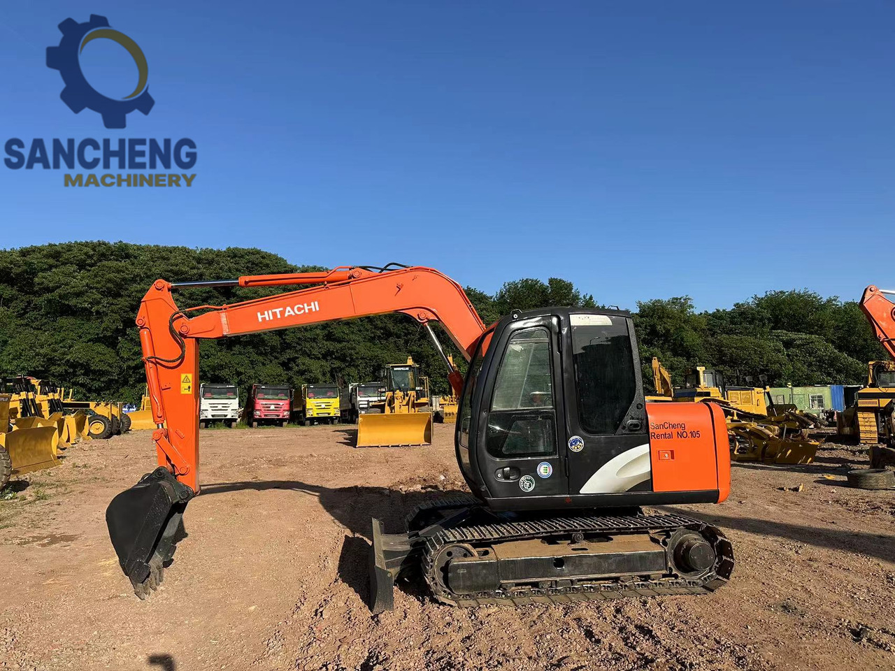 HITACHI ZAXIS ZX70 - Mini pelle: photos 5 HITACHI ZAXIS ZX70 - Mini pelle: photos 5