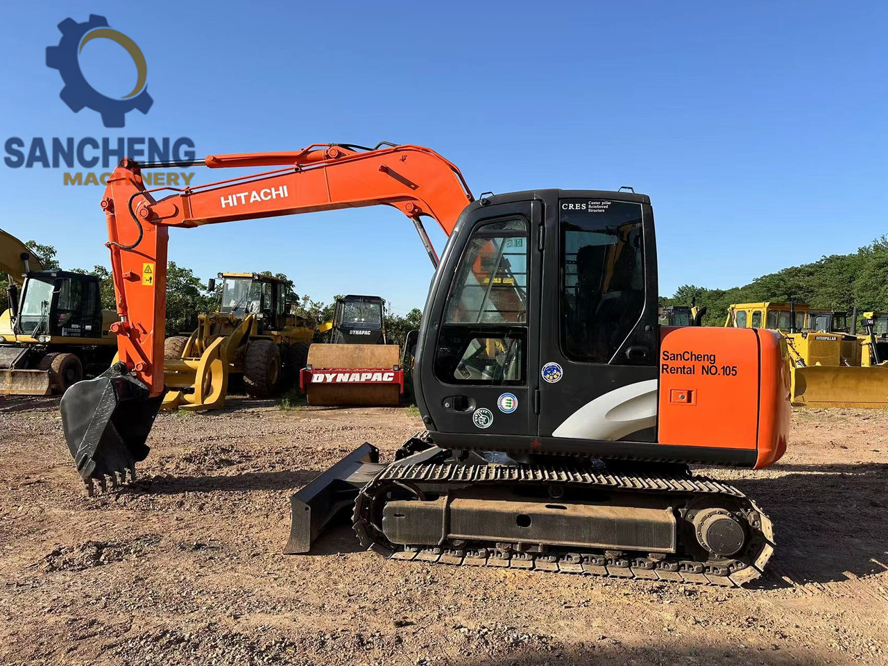 HITACHI ZAXIS ZX70 - Mini pelle: photos 1 HITACHI ZAXIS ZX70 - Mini pelle: photos 1