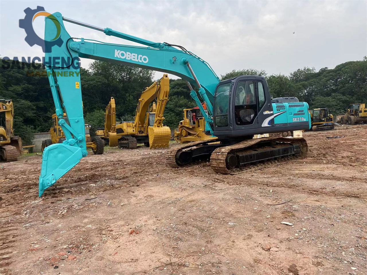 KOBELCO SK210LC-8 - Pelle sur chenille: photos 5 KOBELCO SK210LC-8 - Pelle sur chenille: photos 5