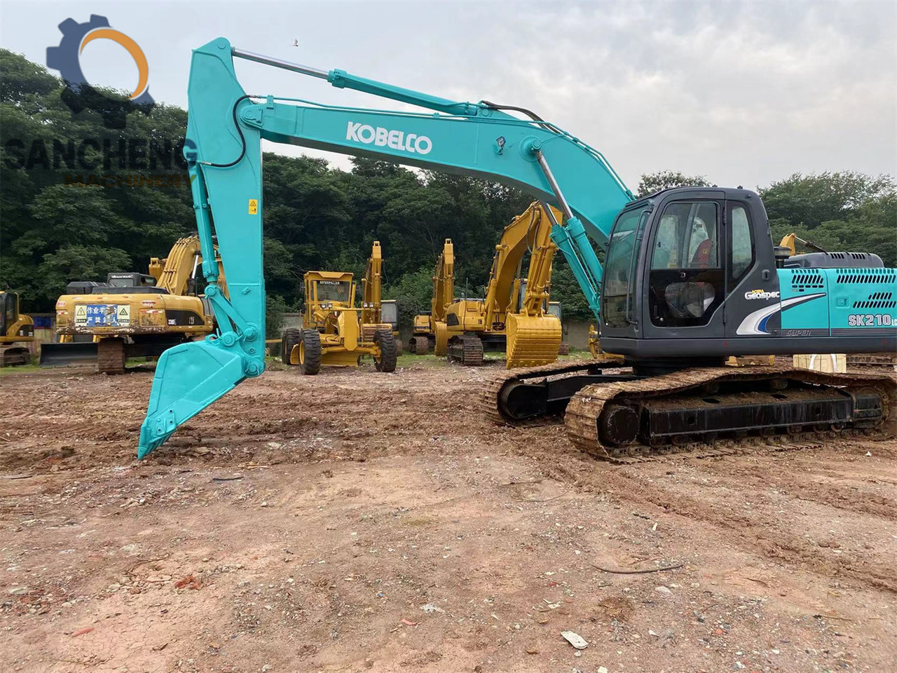 KOBELCO SK210LC-8 - Pelle sur chenille: photos 3 KOBELCO SK210LC-8 - Pelle sur chenille: photos 3