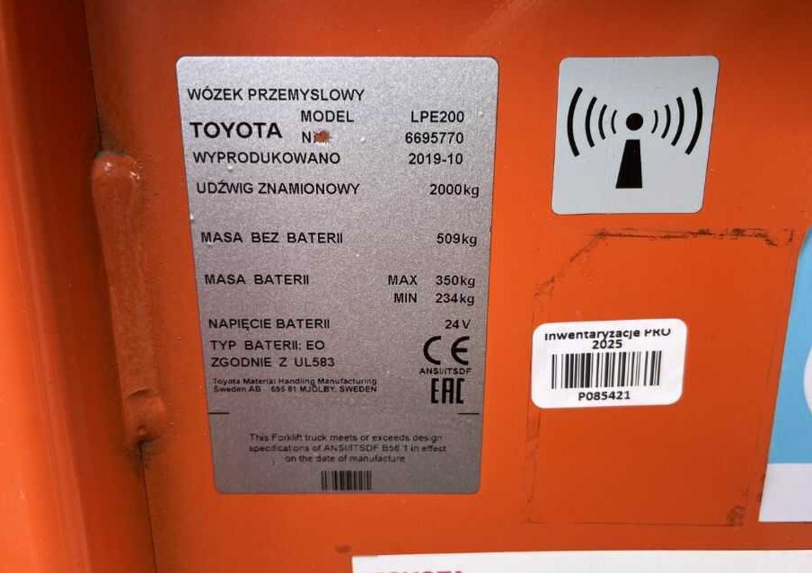 BT LPE200 - Transpalette: photos 4 BT LPE200 - Transpalette: photos 4