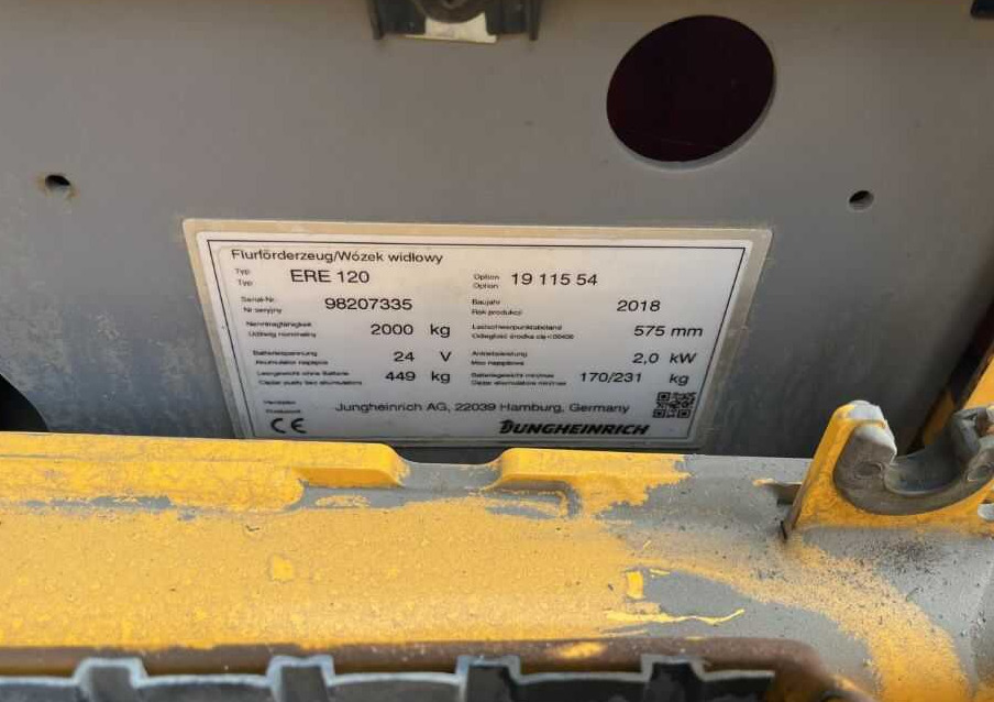 Jungheinrich ERE120 - Transpalette: photos 4 Jungheinrich ERE120 - Transpalette: photos 4