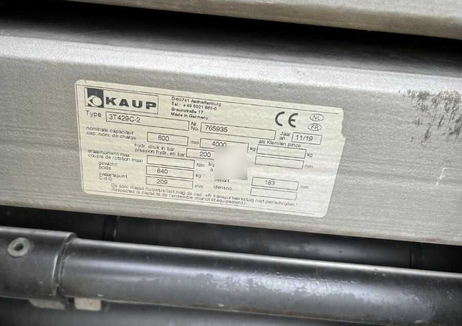 Kaup 3T429C-2 - Fourches: photos 5 Kaup 3T429C-2 - Fourches: photos 5