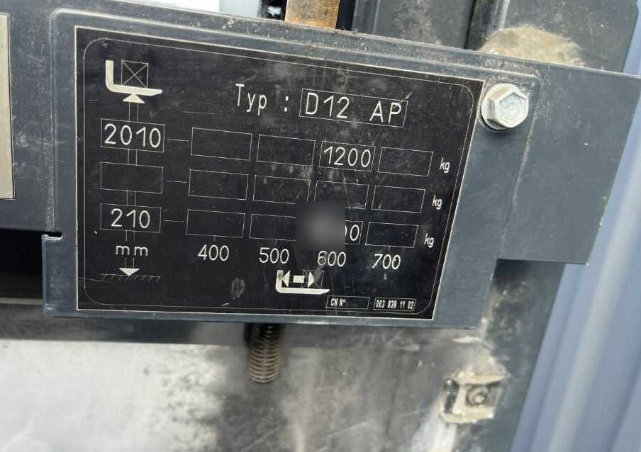 Linde D12AP - Gerbeur: photos 5 Linde D12AP - Gerbeur: photos 5