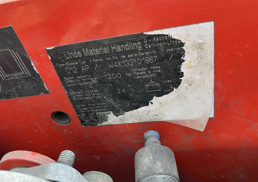 Linde D12AP - Gerbeur: photos 4 Linde D12AP - Gerbeur: photos 4