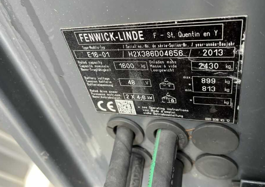 Linde E16-01 - Chariot élévateur électrique: photos 4 Linde E16-01 - Chariot élévateur électrique: photos 4
