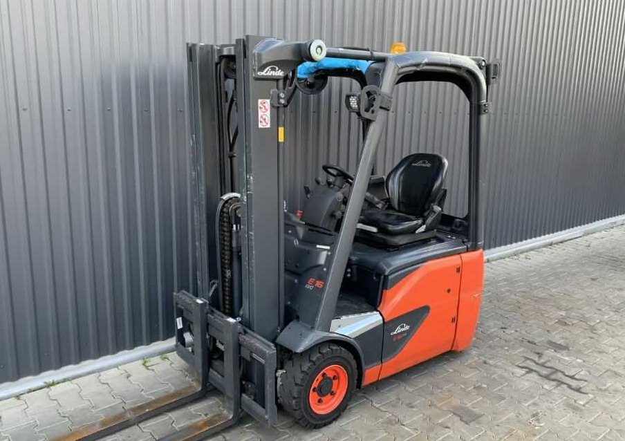 Linde E16C-02 - Chariot élévateur électrique: photos 1 Linde E16C-02 - Chariot élévateur électrique: photos 1